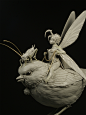 Tinkerbell, Patrick MASSON : Tinkerbell 
Sculpted in 2017 for Blacksmith Miniatures 
Based on the awesome illustration by Jean-Baptiste Monge 

Size: the total height from the base to the top of the fairy wings is 123mm
Tinkerbell would be 43mm if standin
