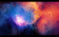 摘要 外太空 星星 星云 艺术品 Tyler Young 壁纸