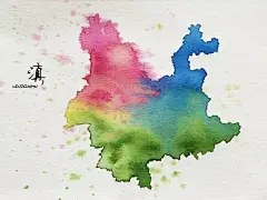 美翻了！泼墨中国地图，看看你的家乡有多美