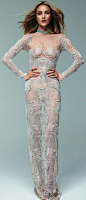 Elle UK  Tulle Dress by Marios Schwab.