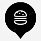 汉堡包不套餐图标 icon 标识 标志 UI图标 设计图片 免费下载 页面网页 平面电商 创意素材