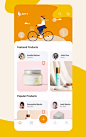 Beauty app interaction by Manoj Rajput for Mindinventory on Dribbble