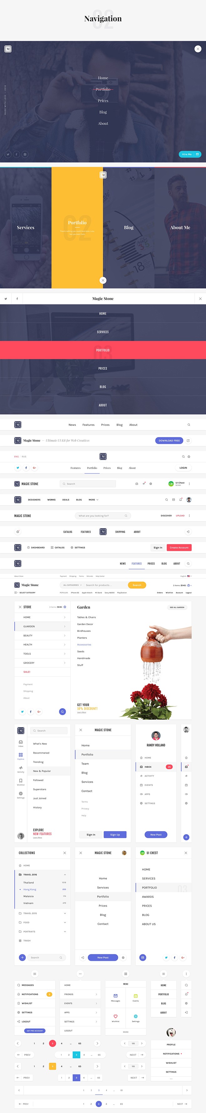 Magic Stone UI Kit :...