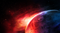 outer space stars planets science fiction space spirals Fi  / 1920x1080 Wallpaper