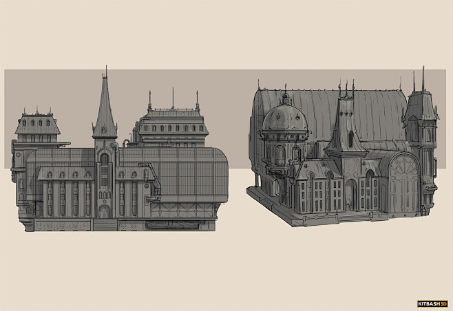 KB3D Steampunk, Seba...
