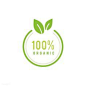 Download premium vector of 100 percent organic emblem illustration by Ning about organic, vegan, leaf icon, fruit logo, and leaf logo 463387