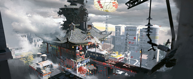 日式车站