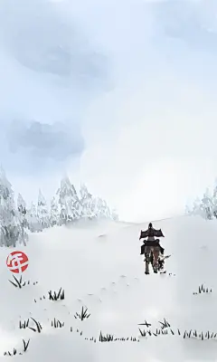 今天画了一张雪景图❄️

“蓝湛！看我！快看我！”