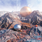 C4D+OC大场景