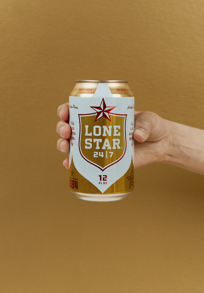 Lone Star Beer高端盾牌星级...