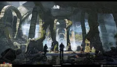 {插画系列}西方写实场景