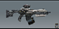 Fire Fall- Assault rifle concept, Jay Li : Fire Fall- Assault rifle concept by Jay Li on ArtStation.