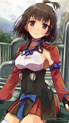 【V粉壁纸】甲铁城的卡巴内瑞无名同人动漫-中关村在线手机论坛