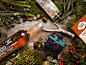 Mimbo Wines Will Help Transport You To the Beach or the Mountains : Just in time for the summer, Montalbán Estudio created this fun packaging 
for Mimbo wines. The design features adorable nautical-inspired 
illustrations and playful typography, making th