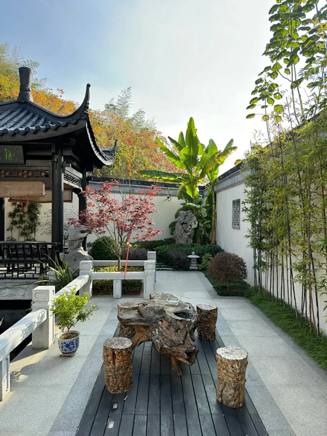 意向图分享｜中式庭院-花瓣网