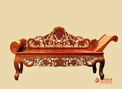 贵妃床，红木大床，古典明清家具，卧室大床