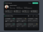 其中包括图片：Findez - Attendance Monitoring Dashboard