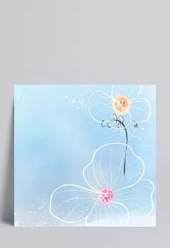 小清新背景|手绘,手绘花朵,蓝色背景,清新背景,唯美..,唯美,名片,卡通BANNER,卡通,包装,动物,创意,其他bannner,其他,中国风,LOGO,banner,背景