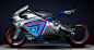 BMW Electro Motorrad Moto GP Concept