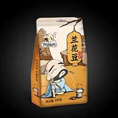 【飘零大叔】牛汁兰花豆 蚕豆香酥怪味豆特产小吃坚果零食200g-tmall.com天猫