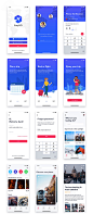 EasyGo  - 适用于Iphone X，EasyGo的旅行应用UI工具包 -  Travel App UI Kit