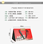 创意三角形折叠型硬盒粽子礼盒精美大号包装盒手提端午厂家包邮-淘宝网