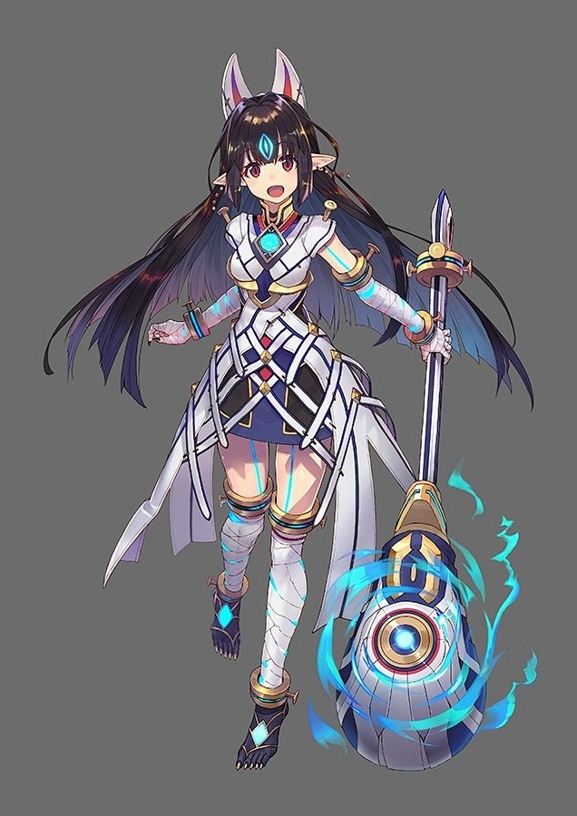 异度神剑2カサネkasane立绘しらびcv水瀬いのり