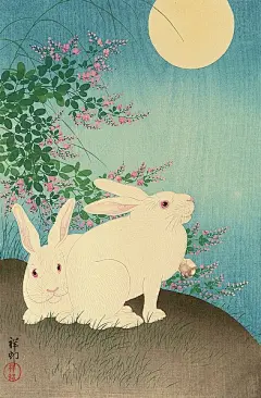【小原古邨（日本）绘画作品】