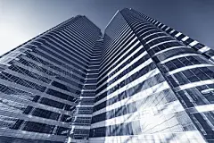 Exterior of modern office buildingModern building abstract background