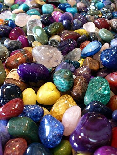 polished stones