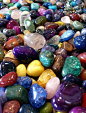 polished stones