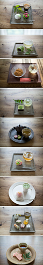 minato的摄影作品。一茶、一碟、一菓。#知日LIFE#