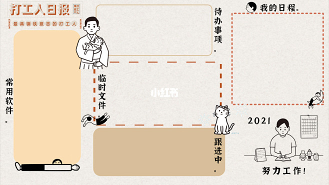 ₂₀₂₁桌面美化｜Noritake分区壁...