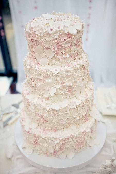 这婚礼蛋糕好漂亮!
