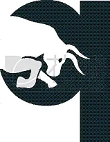 品牌名称,英文字母Q,公牛,式样,华丽的,商务,几何形状,摆拍,野生动物,人身牛头怪物