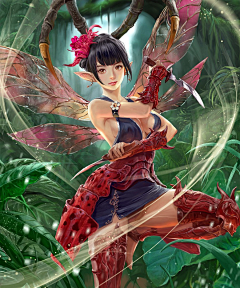 设计狮：神秘人x采集到精灵