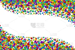 五彩纸屑,色彩鲜艳,肥皂泡,活力,事件,周年纪念,庆祝,问候,弯曲