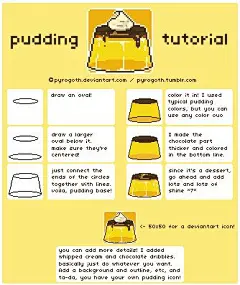 @ deviantART上的PyroGoth.deviantart.com的像素布丁教程