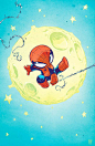 Skottie Young可爱的儿童超级英雄插画(2)
