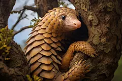 保护野生动物特化物种穿山甲