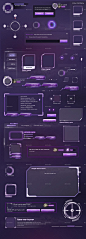 MMO RPG - Sci Fi Game UI Elements by anchor_point_heshan | GraphicRiver: 