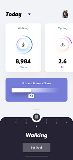 apple-w采集到运动健康app