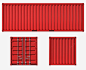 红色多方位集装箱png免抠素材_新图网 https://ixintu.com 集装箱 红色 仓库 免抠 实物图 货运 运输 集装箱堆场