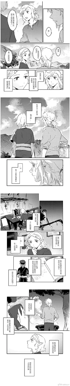 【她和他的日记】完售啦后两篇可以公开了#塞尔达传说#
塞尔达的日记&amp;林克的日记 ​​​​