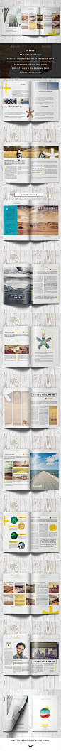 Clean Magazine Template - Magazines Print Templates