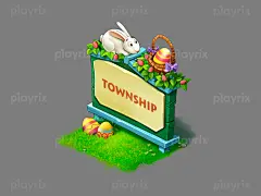 Township icons township art design