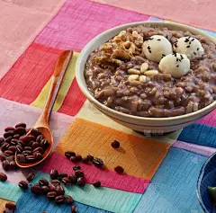 韩国食物,年糕,粥,菜豆,红豆汤,传统,中文,饮食产业,日本食品,食品