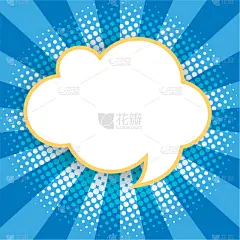 对话气泡框,蓝色背景,创造力,文字,云,图像,壁纸,模板,演讲,装饰