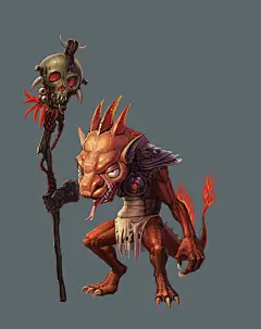 皮蛋超人  的插画 蜥蜴人