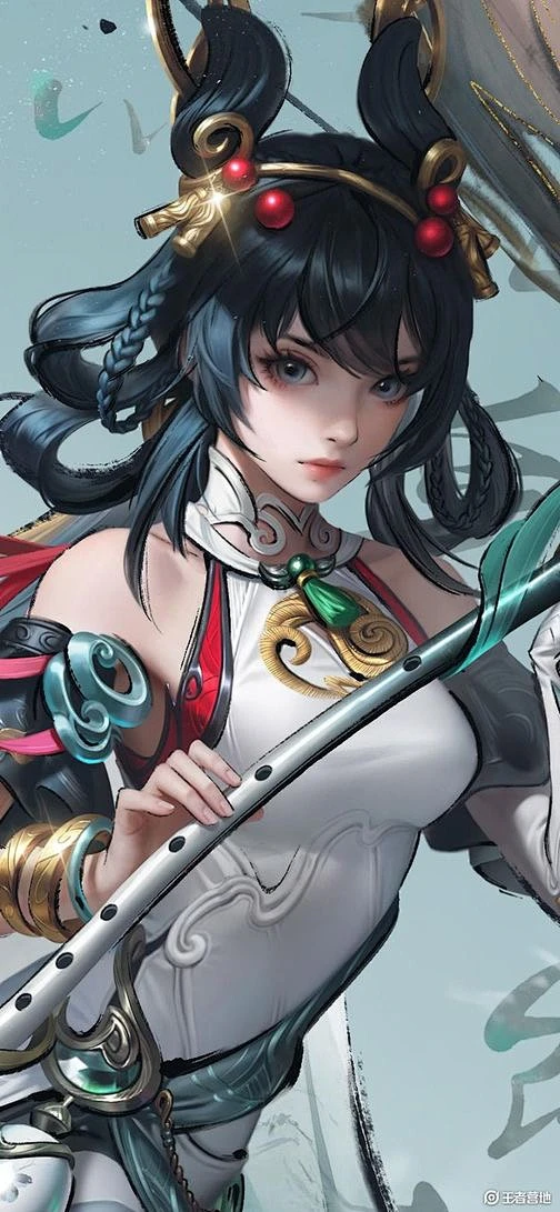 王者荣耀游戏皮肤海报角色设计美宣